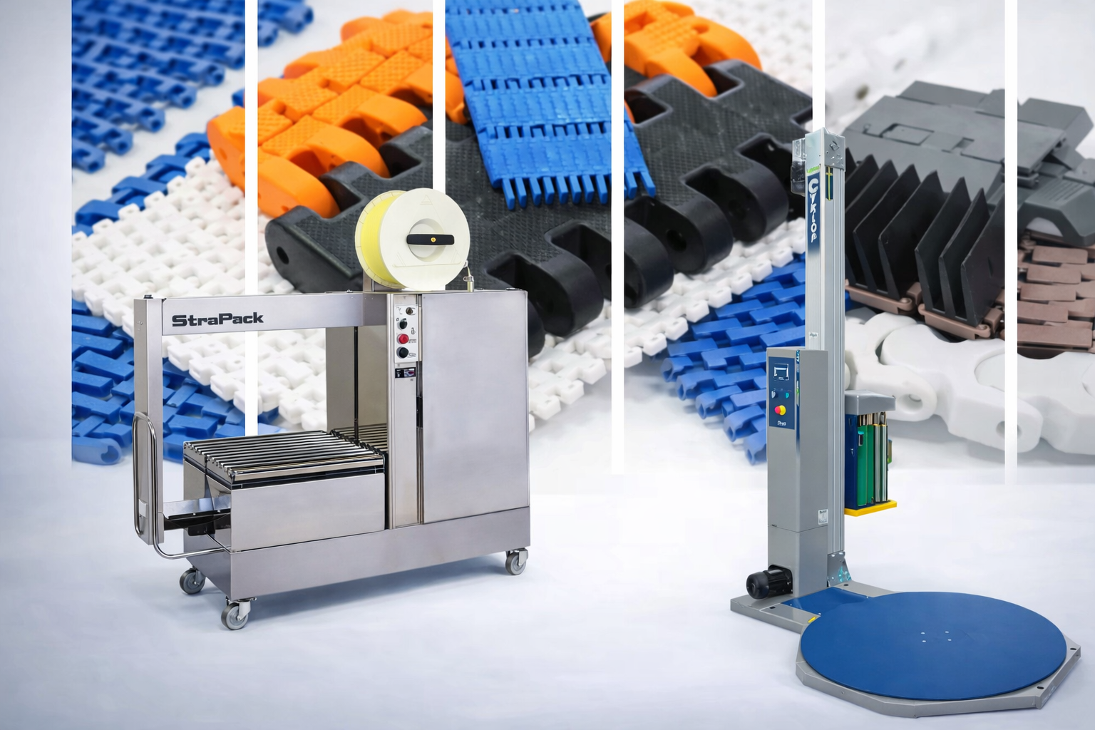 Strekkfilmmaskin og emballeringsutstyr i fiskeindustrien